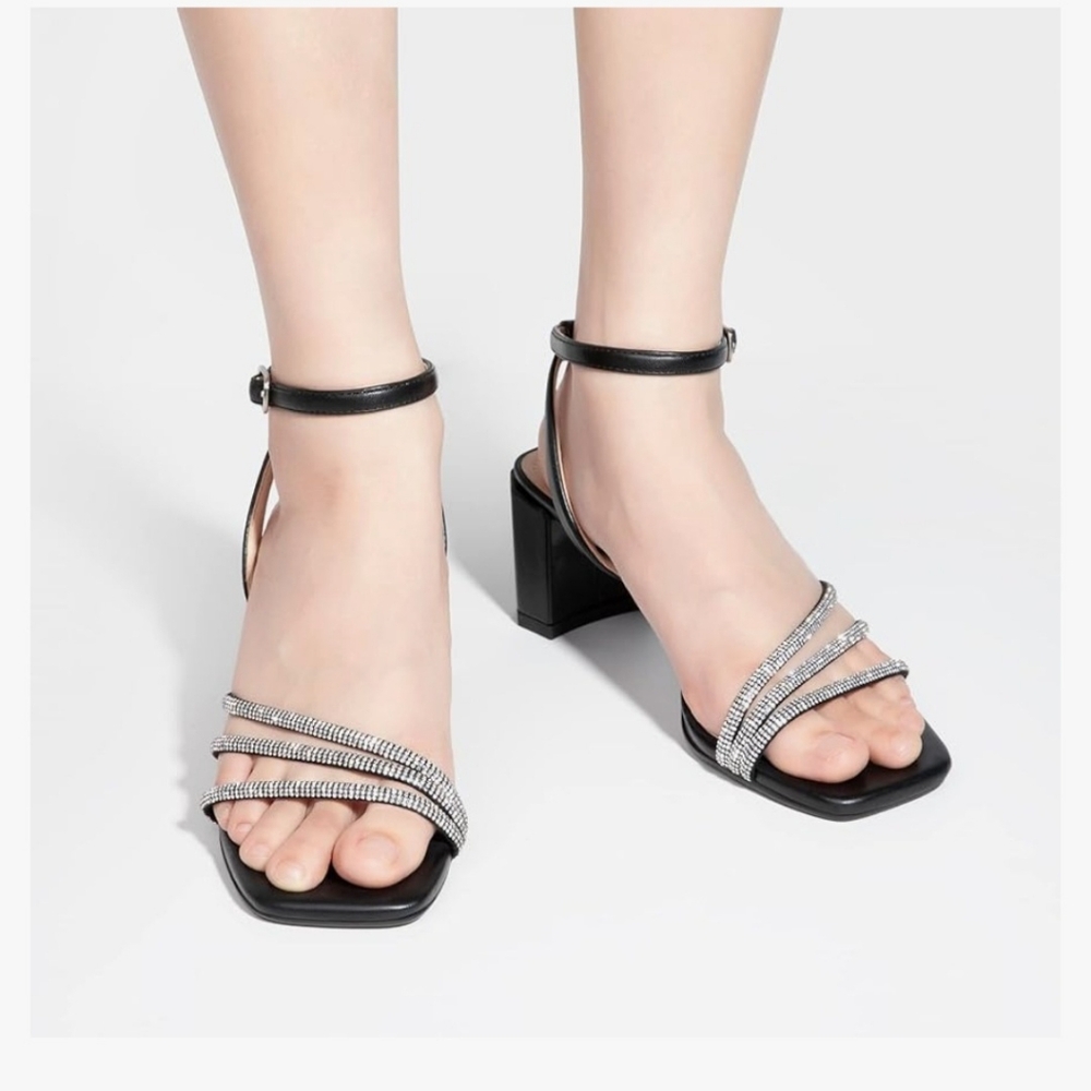 New wedding prom heels sandals size 8